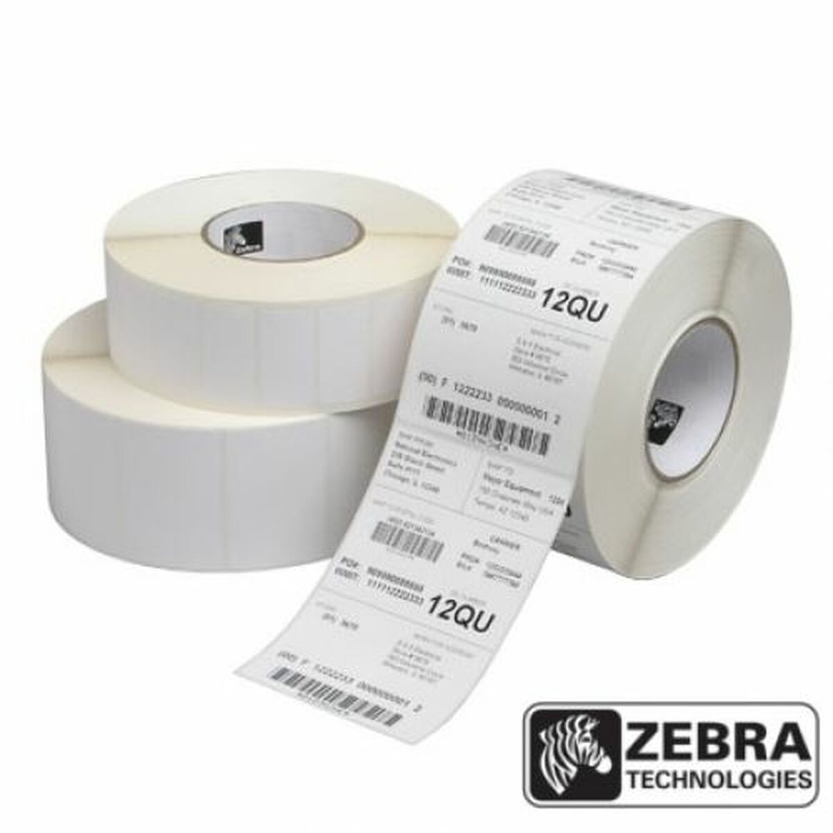Rolă de Etichete Zebra 3007204-T Alb (8400 Etichete)